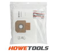 BOSCH 2.607.432.037 (pkt of 5) GAS 35 fleece filter bag