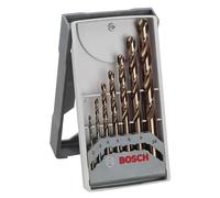 Bosch 2 608 589 296 Metal Drill Bit Set for Mini X-Line HSS-Co, 135° - 2; 3; 4; 5; 6; 8; 10mm (Pack of 7)