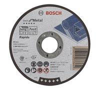 Bosch 2 608 603 512 - Straight Cutting Disc for Metal - Quick - A 60 W BF, 115 mm, 1.0 mm (Pack of 1)