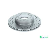 Bosch Brake Disc Single Vented Front Left 297.9mm 0986479674 98735140101 BD1512