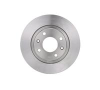 Bosch 2 x Brake Disc Set Solid fits Citroën C2 Enterprise 2003-2009 1.1 1.4