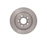 Bosch 2 x Brake Disc Set Solid fits Fiat 500L 2013-2014 1.4 1.6
