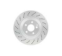 Brake Disc Single Vented fits MERCEDES C250 C204 1.8 Front 11 to 14 M271.860 New