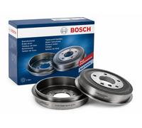 Bosch 2 x Brake Drums fits Toyota Yaris/Vitz 2001-2005 1.0 1.3 1.4