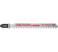 Bosch 2 x Expert Fibre Plaster T141HM Jigsaw Blade (for Fibre Cement Panels, Plasterboard, Length 100 mm, Professional Accessories Jigsaw)