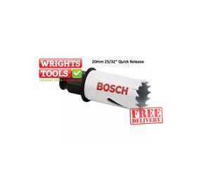 Bosch 20mm 25/32" Quick Release Power Change Holesaw Hole Saw Drill Bit Cutter