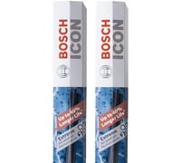 BOSCH 24A18A ICON Beam Wiper Blades - Driver and Passenger Side - Set of 2 Blades (24A & 18A)
