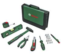 Bosch Universal Hand Tool Set 25-Piece (Versatile Tool Kit for General Purpose DIY Around The Home; Combination Pliers; Tape Measure; Spirit Level, 300g Hammer and More)