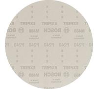 Bosch 25x EXPERT M480 Sanding Net (for Drywall, Hardwood, Ø 225 mm, Grit 240, Professional Accessory Drywall Sander)
