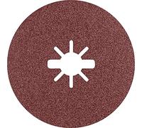 Bosch 25x EXPERT R781 Prisma Ceramic X-LOCK Fibre Discs (for Steel, Stainless steel sheets, Ø 125 mm, Grit 80, Professional Accessory Small Angle Grinder)