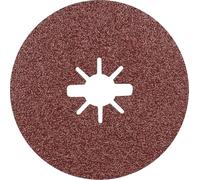 Bosch X-LOCK Ceramic Fibre Disc 2608621795 - 125 mm, 22.23 mm, Grit 60, 25 pcs