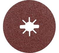 Bosch X-LOCK Ceramic Fibre Disc 2608621795 - 125 mm, 22.23 mm, Grit 60, 25 pcs