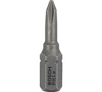 Bosch 25x Extra Hard PH Screwdriver Bit | Length 25 mm, Professional Accessory Screwdriver