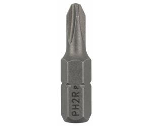Bosch 25x Extra Hard PH Screwdriver Bit | Length 25 mm, Professional Accessory Screwdriver