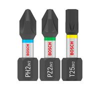 Bosch 25x PRO Impact Mixed Pack (92 x 57 mm, Professional Accessory Screwdriver, Screwdriver)