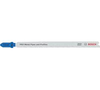 Bosch 25x PRO Metal Pipes and Profiles T321AF Jigsaw Blade (for Metal Pipes and Profiles, Sheet Steel, Length 132 mm, Professional Accessories Jigsaw)