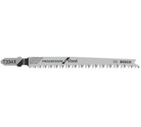Bosch Professional T 234 X Progressor Wood Jig Saw Blade 25 Units Silver