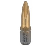 Bosch 2607001546 25mm Max Grip Phillips Screwdriver Bits (Pack of 3)