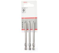 Bosch 2607001581 Extra Hard Screwdriver Bit for Pozidriv Cross Head Screws