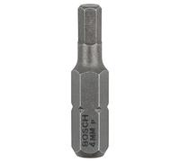 Bosch Hex Extra Hard Screwdriver Bit Hex 4mm 25mm Pack of 3