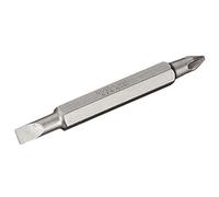 Bosch Screwdriver Bit Set 2607001746 - 3-Piece Double Ended Phillips and Slotted