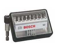 Bosch 2607002561 25 mm Extra Hard Robust Line Screwdriver Set Plus a Magnetic Holder (8-Piece)