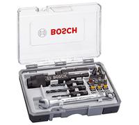 Bosch 2607002786 Screwdriver Bit, Set HSS 20 Pcs, 0 V, Silver