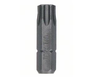 Bosch 2607002802 Star Screwdriver Bit T40 1/4" Hex S2 Steel 25mm 2...