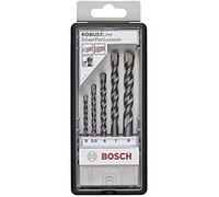 Bosch 5 Piece Silver Percussion Masonry Drill Bit Set