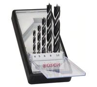 Bosch 2607010527 Robust Line Wood Drill Bit Set 5-Piece Sizes 4-10mm