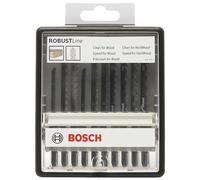 Bosch 2607010540 Wood Jigsaw Blade Set (10-Piece)
