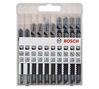 Bosch 2607010629 10 Piece Multi Purpose Jigsaw Blade Set