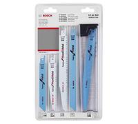 Bosch 2607010908 "Demolition" Jigsaw Blade-Set, 0 V, White/Blue, Set of 12 Piece