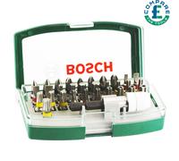Bosch 2607017063 32 Piece Screwdriver Bit Set with colour coding