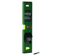 Bosch Spirit Level and Integrated 17 Piece Screwdriver Bit Set 12" / 30cm