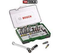 Bosch Professional Green Screwdriving Set with Mini Ratchet 2607017160