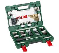 Bosch Drill and Screwdriver Bit Set with Ratchet Screwdriver and Magnetic Stick, 91 Pieces