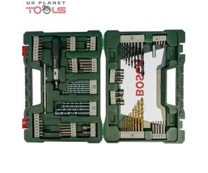Bosch 2607017195 91pcs Drill & Screwdriver Bit Set + Ratchet