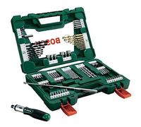 Bosch 2607017311 "V-Line" Drill/Screwdriver Bit Set, Green, Set of 91 Piece
