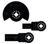 BOSCH 3 PCE MULTI TOOL BLADE SET NEW