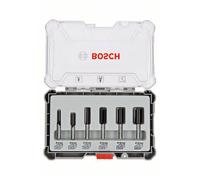 Bosch 2607017465 Groove Milling Cutter Set 6mm Shaft 6-Part Carbide