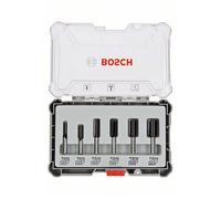 Bosch 2607017466 Groove Milling Cutter Set 8mm Shank 6-part Carbide