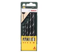 Bosch 2607019440 Wood Drill Bit Set (5-Piece)