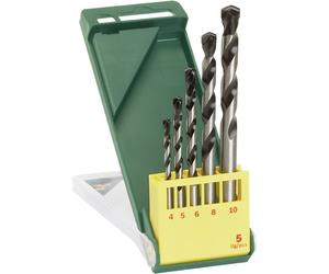 Bosch 2607019444 Carbide Twist Drill Concrete Set Straight Shank 4...