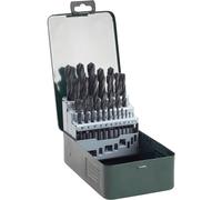 Bosch 2607019446 Twist Drill Set HSS-R DIN 338 Straight Shank 1 - 13mm 25-pcs