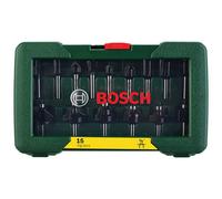 Bosch 2607019468 15 Piece Promo Line 1/4" Router Bit Set