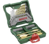 Bosch 2607019675 Mixed Mini X-Line Drill Set (15-Piece)