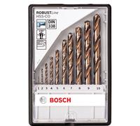 Bosch 2607019925 Metal Drill Bits HSS-Co - 10 Pieces
