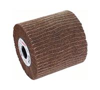 Bosch 2608000604 Fine Flap Sanding Wheel with Fleece, 0 V, Brown, 100 x 19 mm