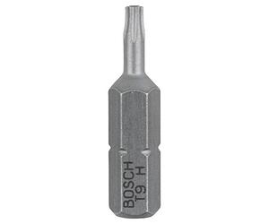 Bosch 2608522008 "Security-Torx" Extra Hard T9H Screwdriver Bit, Grey, Set of 2 Piece